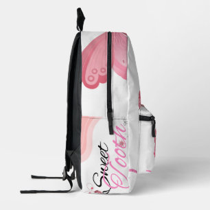 “Butterfly Sweet Tooth Back to School Bag – Pink &