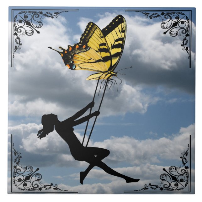 BUTTERFLY SWINGER TILE (Front)