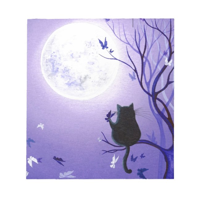 Butterfly Swirl Notepad (Front)