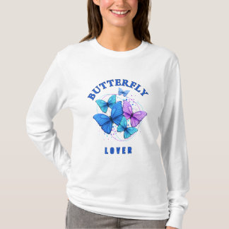 butterfly T Shirt, Designed, Custom tshirt,Custom  T-Shirt