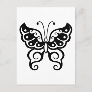 Butterfly Tattoo Postcard