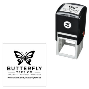 Butterfly Tees Co. 0047688-BTL6 Self-inking Stamp