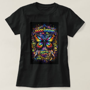 Butterfly Tees Co Graffiti Butterfly Shirt 0047808