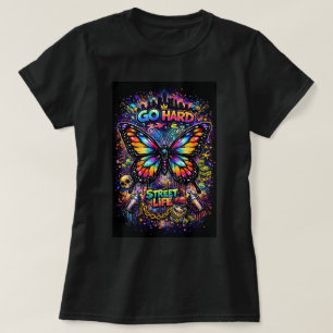 Butterfly Tees Co Graffiti Butterfly Shirt 0047811