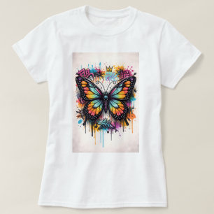 Butterfly Tees Co. Graffiti Butterfly Shirt 004782