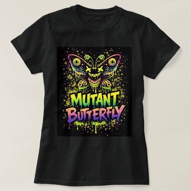 Butterfly Tees Co. Mutant Butterfly 0047756 (Design Front)