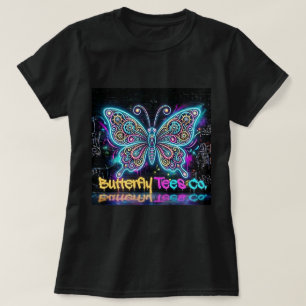 Butterfly Tees Co. Neon Butterfly Shirt 0047795