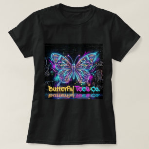 Butterfly Tees Co. Neon Butterfly Shirt 0047805