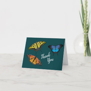 Butterfly Thank You Card