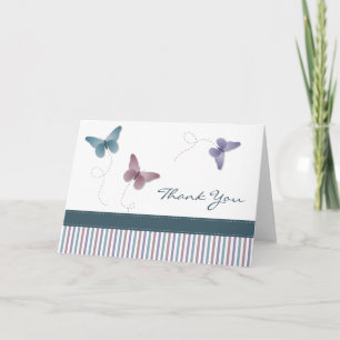 Butterfly Thank You Card