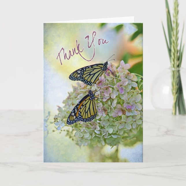 Butterfly Thank You Card (Front)