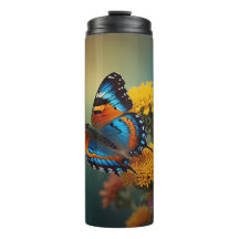 Butterfly Thermal Tumbler