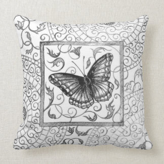 Butterfly Throw Pillow