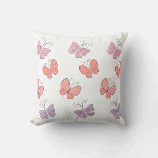 Butterfly Throw Pillow