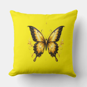Butterfly Throw Pillow