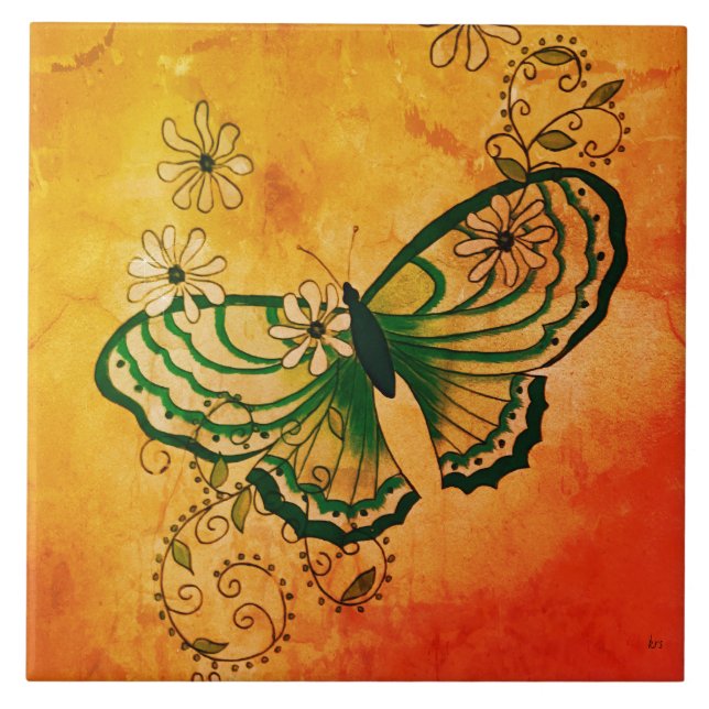Butterfly Tile (Front)