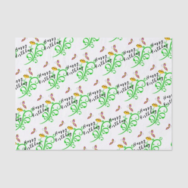 Butterfly Tissue Paper (Front)