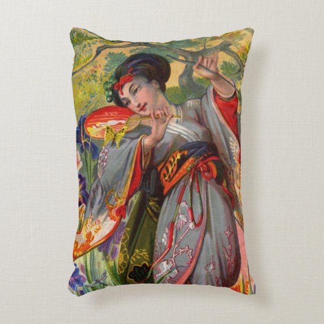 Butterfly Touch Accent Pillow (Front(Vertical))