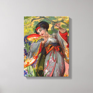 Butterfly Touch Canvas Print