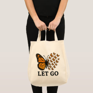 Butterfly Transforming into Tiny Butterflies Tote Bag