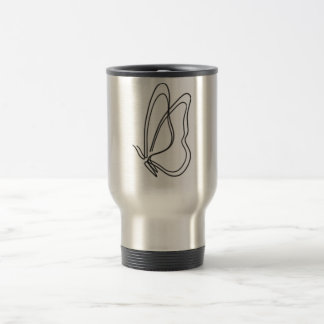 butterfly travel mug