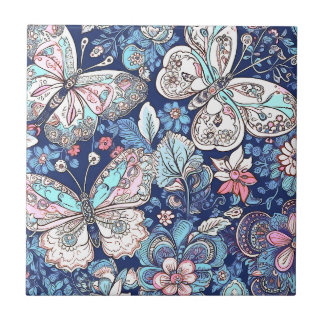 Butterfly Treasures Tile