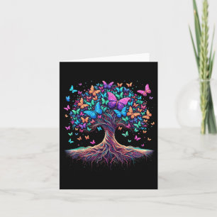 Butterfly Tree Nature Card