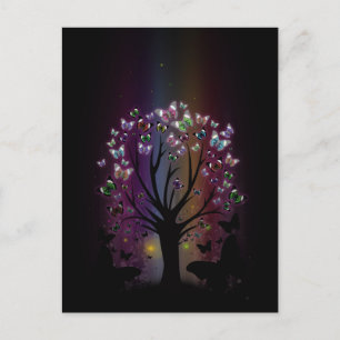 Butterfly Tree Postcard