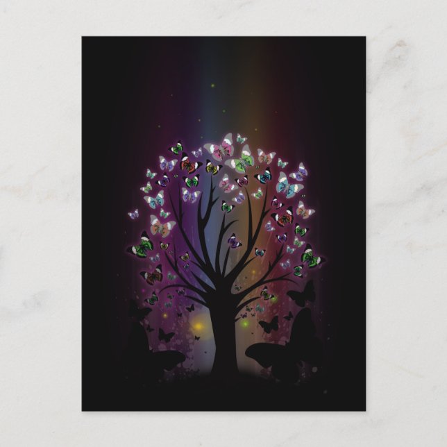 Butterfly Tree Postcard (Front)