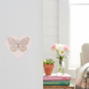 Butterfly Triangle Sticker