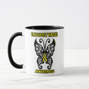 Butterfly/Tribal...Endometriosis Mug