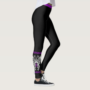 Butterfly/Tribal...Fibro Leggings