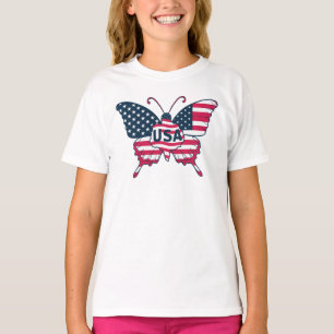Butterfly USA Sublimation-62616 T-Shirt