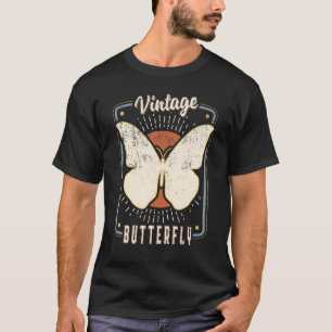 Butterfly Vintage Retro Classic Animal Love 1 T-Shirt