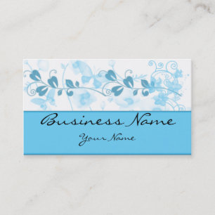 Butterfly Visions in Blue Business Card