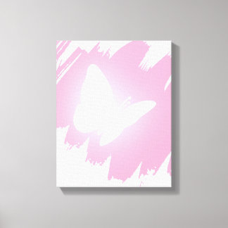 butterfly wall art - wrapped canvas