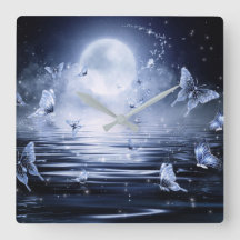 Butterfly Wall Clock