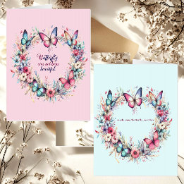 Butterfly Was Not Born Beautiful Encouraging Quote
