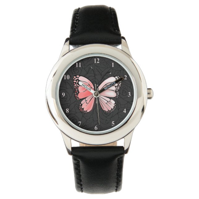 Butterfly Watch with Roses (Front)
