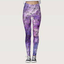 Butterfly Watercolor Pattern Purple