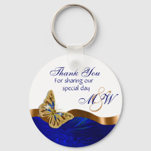Butterfly wedding favour engagement anniversary keychain