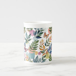 Butterfly Whispers Bone China Mug
