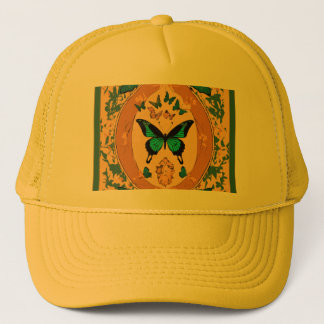 Butterfly Whispers: Nature's Elegance Trucker Hat
