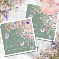 Butterfly Wildflower Bridal Shower