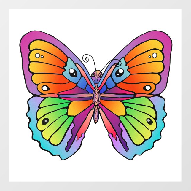 Butterfly Window Cling (Sheet)