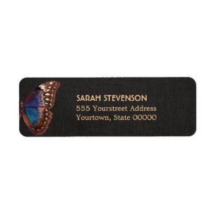 Butterfly Wing NatureReturn Address Label