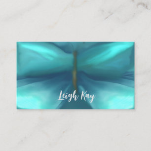 Butterfly, Wings, Blue, Abstract,Business Card