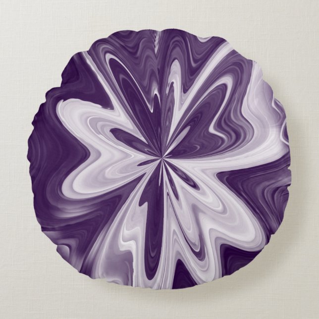 butterfly wings round pillow (Front)