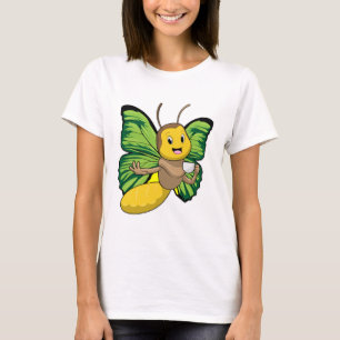Butterfly with Cup of Coffee T-Shirt