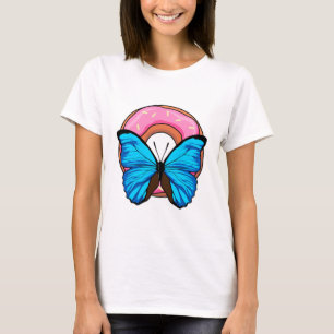 Butterfly with Doughnut T-Shirt